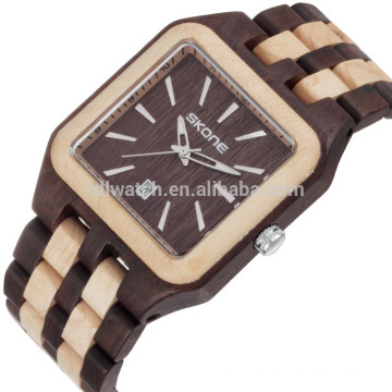 hot selling style wood watch Big size wood men watches
